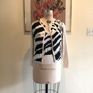 Spring silk top set. 2 sets $15, 1 set $10, NWT